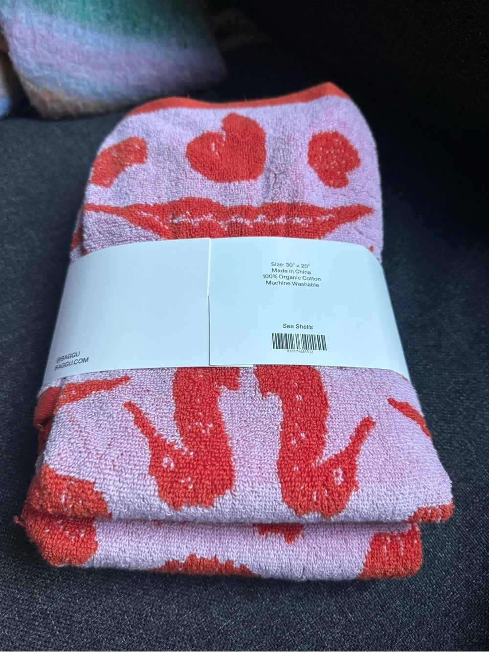 NEW BAGGU HAND TOWEL SET OF 2 TOWELS Bathroom Kitchen Home Homeware Home